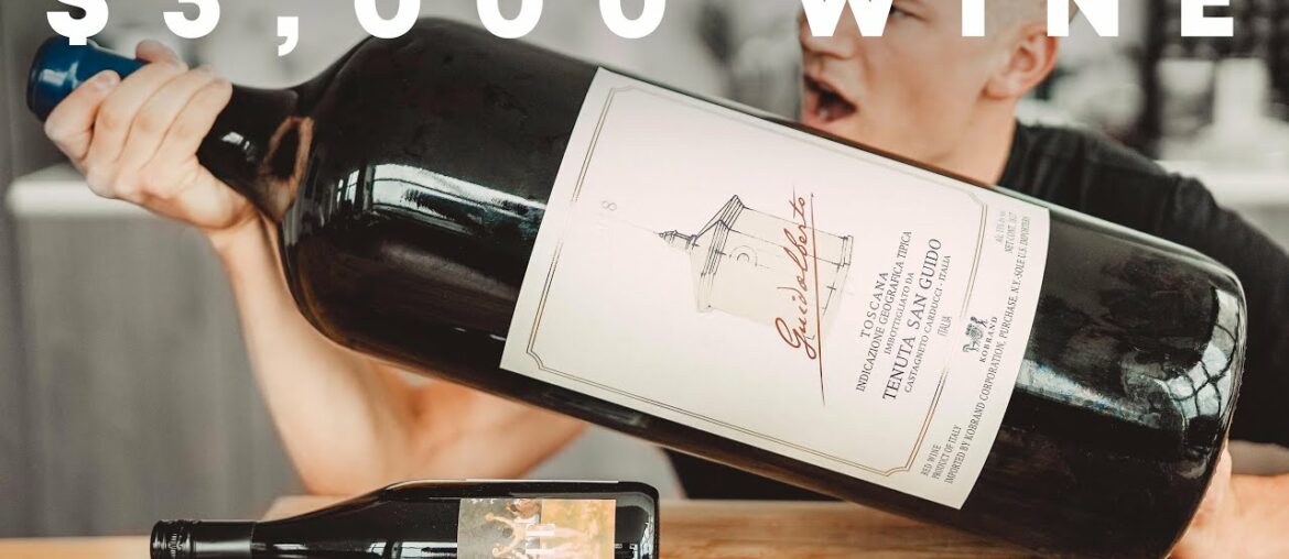 Crispy Duck with $3,000 Red Wine Sauce