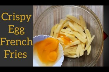 Crispy Egg French Fries Recipe, your family will not get enough of this || Phamily recipes KE
