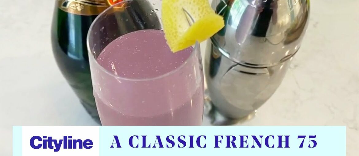 How to make a classic French 75 cocktail How to make a classic French 75 cocktail