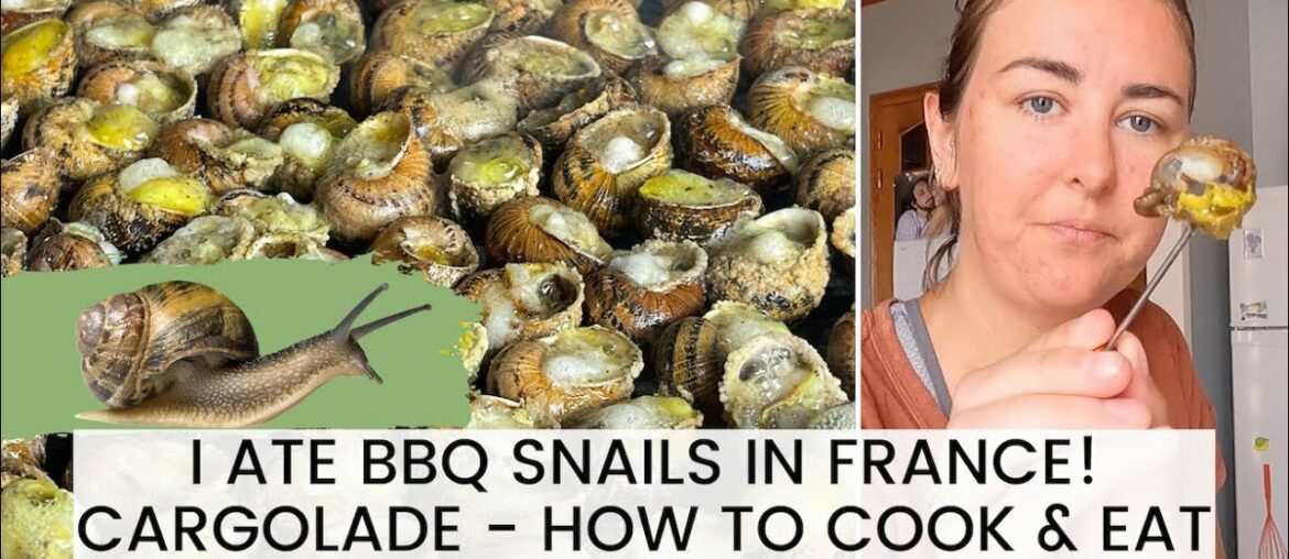 I ATE BBQ SNAILS IN FRANCE! Cargolade – How To Cook & Eat Escargot! How It Tastes & Aioli Bread I ATE BBQ SNAILS IN FRANCE! Cargolade - How To Cook & Eat Escargot! How It Tastes & Aioli Bread
