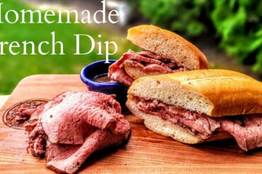 Homemade French Dip Recipe | Perfect Au Jus | Amazing Roast Beef