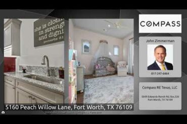 5160 Peach Willow Lane, Fort Worth, TX 76109