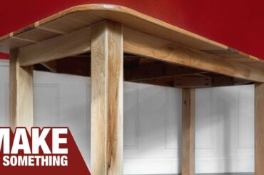 How to Make a Dining Table | Easy Woodworking Project