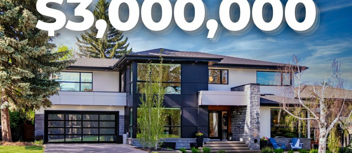 INSIDE a $3,000,000 Luxury Home in ICONIC Elbow Park, Calgary! Million Dollar Tour 2021 INSIDE a $3,000,000 Luxury Home in ICONIC Elbow Park, Calgary! Million Dollar Tour 2021