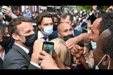 French President Macron slapped during trip to south, two people arrested