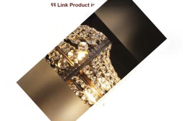 Top 10 Wellmet 6 Lights French Empire Crystal Chandelier, 13 Inch Farmhouse Pendant Chandeliers Lig