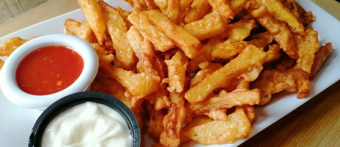 Crispy Egg French Fries Recipe | Easy Egg French Fries | Egg Snacks Recipe |