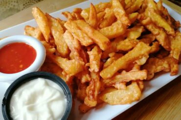 Crispy Egg French Fries Recipe | Easy Egg French Fries | Egg Snacks Recipe |