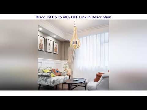 Best Seller Modern Farmhouse Chandelier Rustic Wood Pendant Light Fixtures 3 Light French Country C Best Seller Modern Farmhouse Chandelier Rustic Wood Pendant Light Fixtures 3 Light French Country C