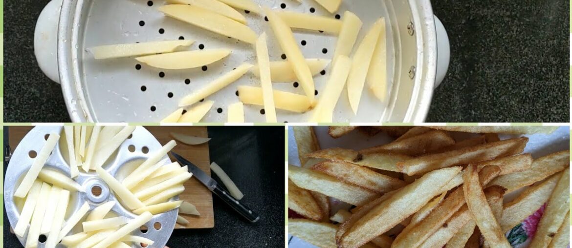 potato french fries | french fries in 5 min | snack recipe