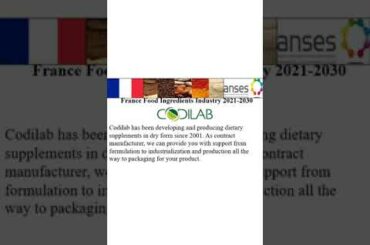 #France #Food #Ingredients #Industry #2021 #2030 #Shorts #Part 2