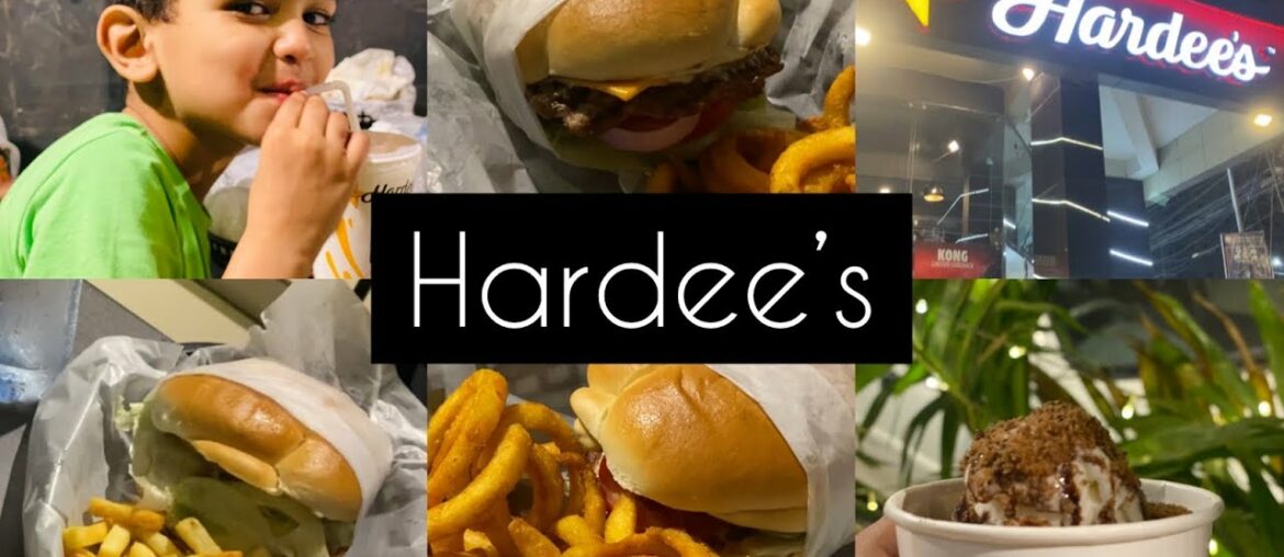 Dine out | hardee’s | dinner at hardee’s | bahadurabad| unsfatima