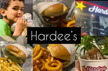 Dine out | hardee’s | dinner at hardee’s | bahadurabad| unsfatima