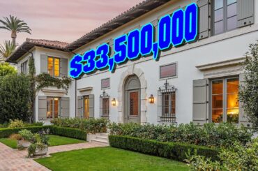 A $33,500,000 Spectacular Mediterranean Estate in prime Brentwood Park, Los Angeles