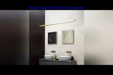 Best KLUZZI aluminum Pendant Lights Office Hanging Lights Long Meal Pendant Lamps Study Dining Room