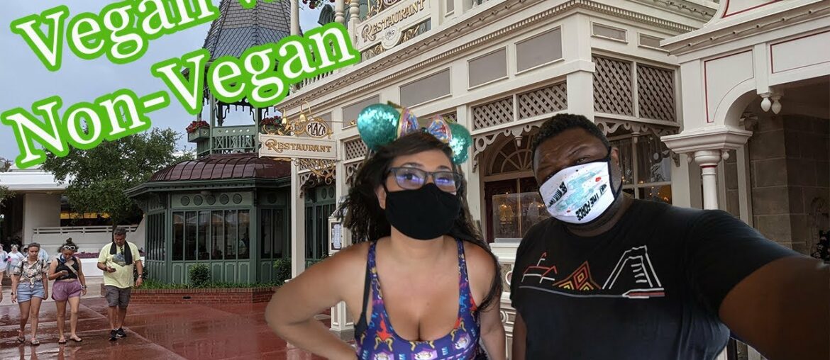 The Plaza Restaurant | New Menu | Magic Kingdom | Vegan & non-vegan food review | Walt Disney World