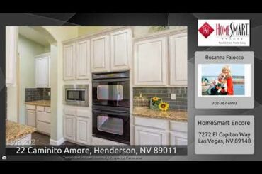 22 Caminito Amore, Henderson, NV 89011