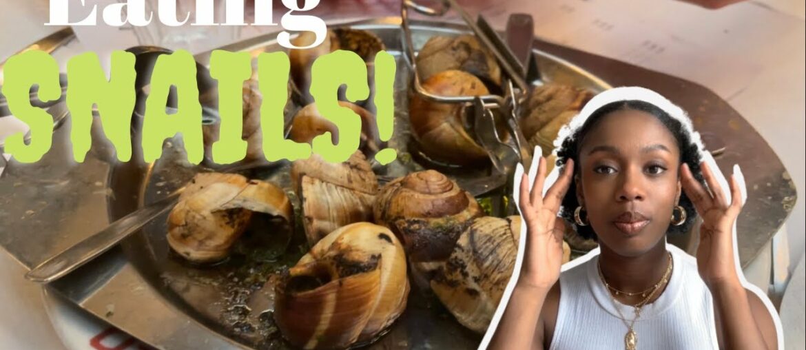 French Food Vlog | Eating Snails For The First Time