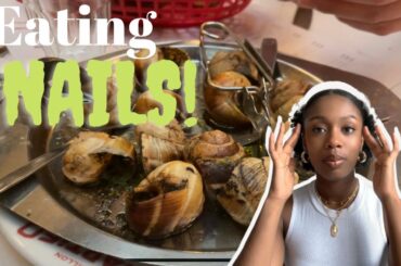 French Food Vlog | Eating Snails For The First Time