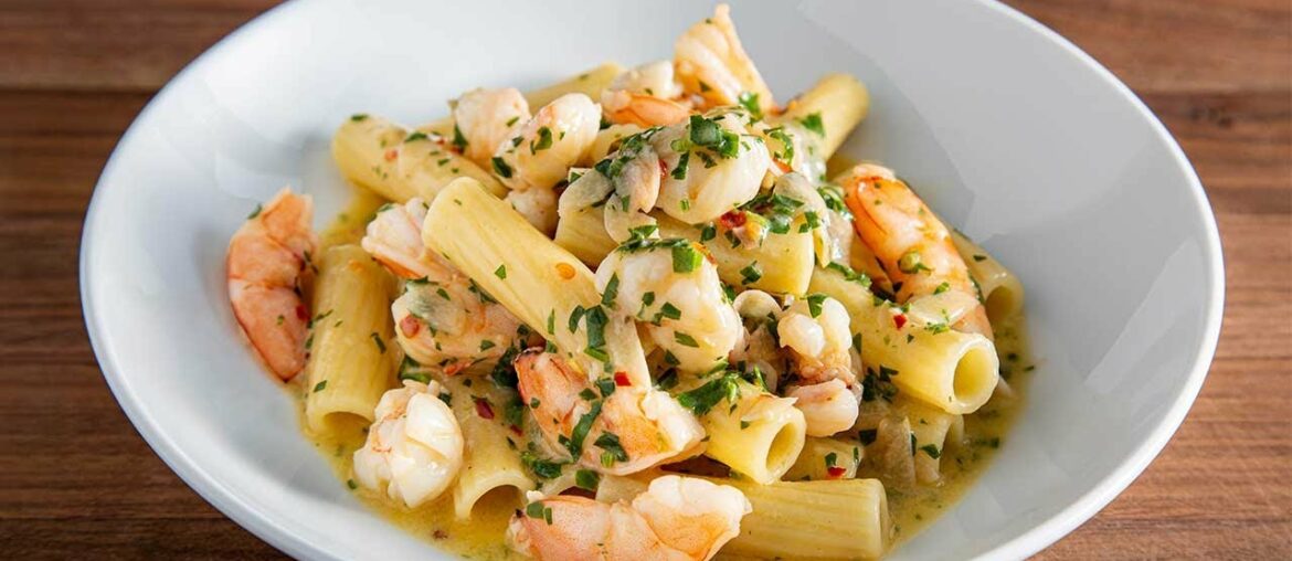 scrumptious SHRIMP SCAMPI