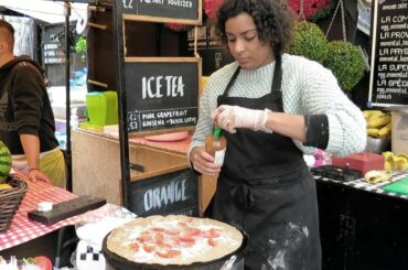 London Street Food. French Sweet Crepe and Salty Galette Tasted in Camden Lock Market