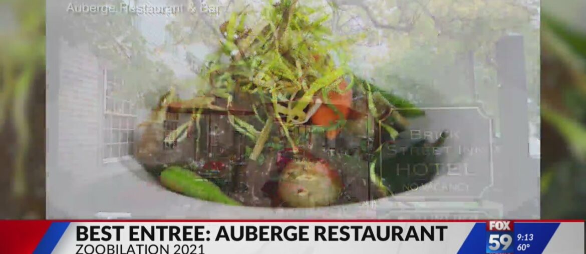 Zoobilation entree winner Auberge offers local French dining
