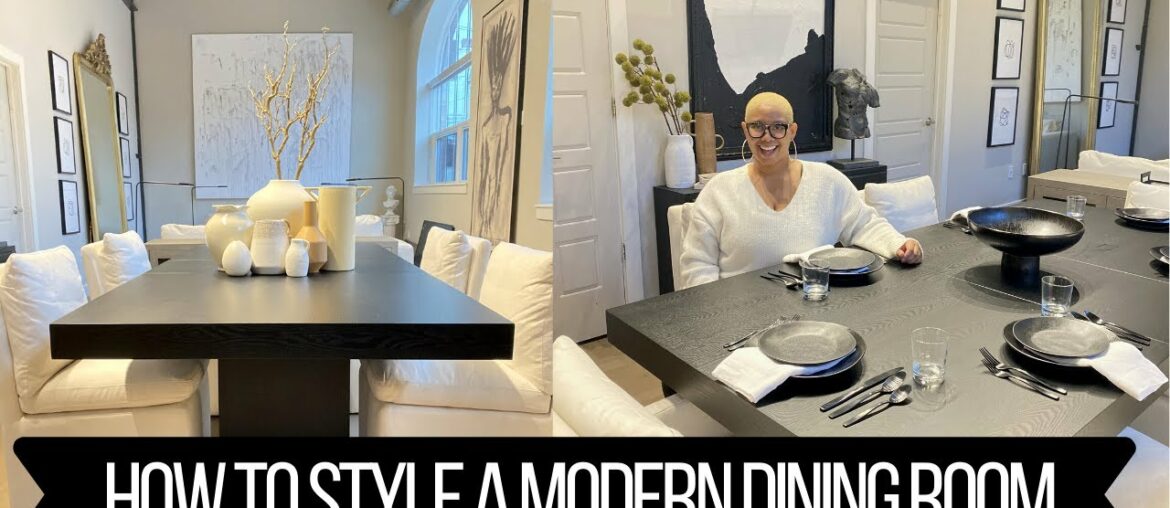 The BEST Restoration Hardware Dupe Dining Furniture & How to Style a Modern Dining Room The BEST Restoration Hardware Dupe Dining Furniture & How to Style a Modern Dining Room