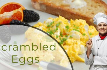 French Style Scrambled Eggs Recipe | Homemade breakfast Recipes | Rosa Recipes