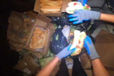 DUMPSTER DIVING LIBRE GROCERY HINDI LNG KAME NKA LIBRE NG PAGKAIN PATI WILD ANIMALS