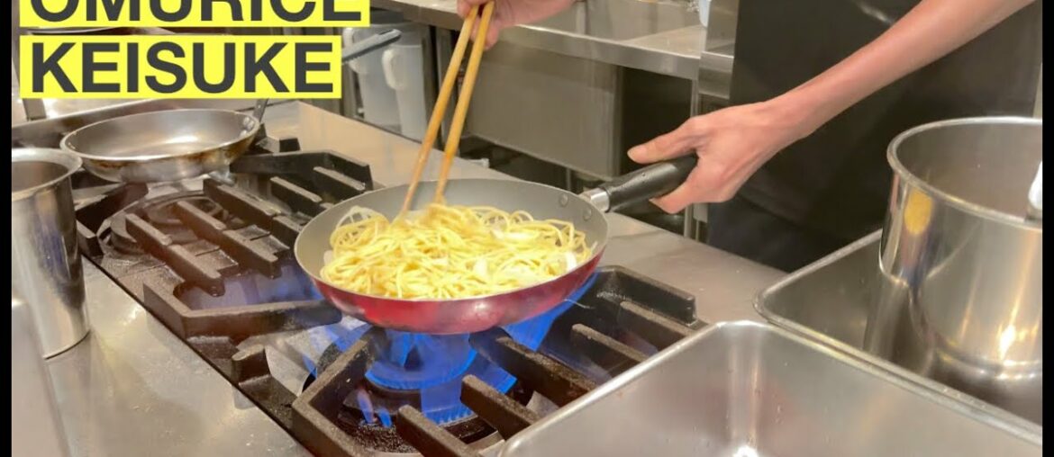 Special Keisuke selling Omurice  -- No dining in during Singapore Phase Two (Heightened Alert)