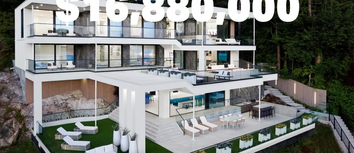 Southern California inspired mansion in West Vancouver | $16,880,000