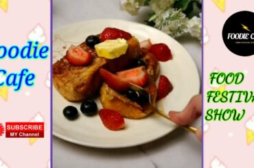 Tasty French Toast | Delicious One Minute Recipe - TikTok Foodie Cafe | #Shorts