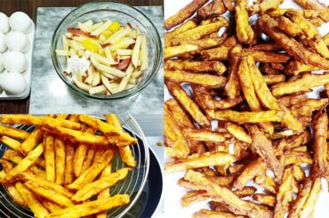Easy Egg French Fries | Crispy Egg French Fries Recipe | Egg Snacks Recipe | Toasted