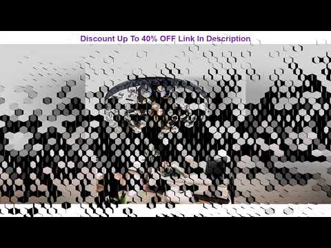 New Deal Bestier Modern French Empire Black Finish Crystal Flushmount Chandelier Lighting LED Ceili New Deal Bestier Modern French Empire Black Finish Crystal Flushmount Chandelier Lighting LED Ceili