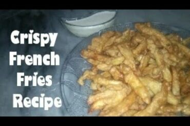 Crispy fries /Egg French fries recipe /CookWithMe