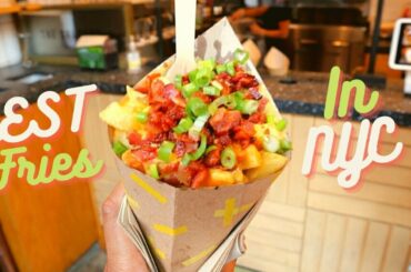 BEST Fries in NYC | Pommes Frites | Belgian Fries | NYC Street Food