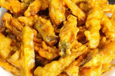 CRISPY EGGPLANT FRENCH FRIES RECIPE #shorts