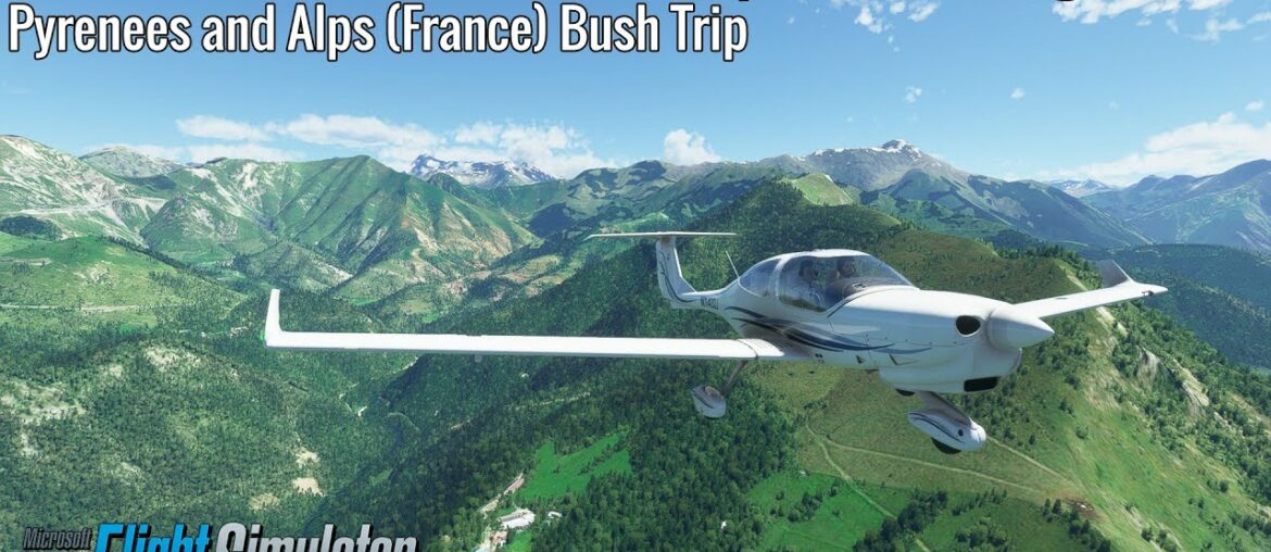 Notre Dame de la Salette to L'Alpe D'Huez – Leg 15 – Pyrenees and Alps Bush Trip – DA40NG – MSFS Notre Dame de la Salette to L'Alpe D'Huez - Leg 15 - Pyrenees and Alps Bush Trip - DA40NG - MSFS