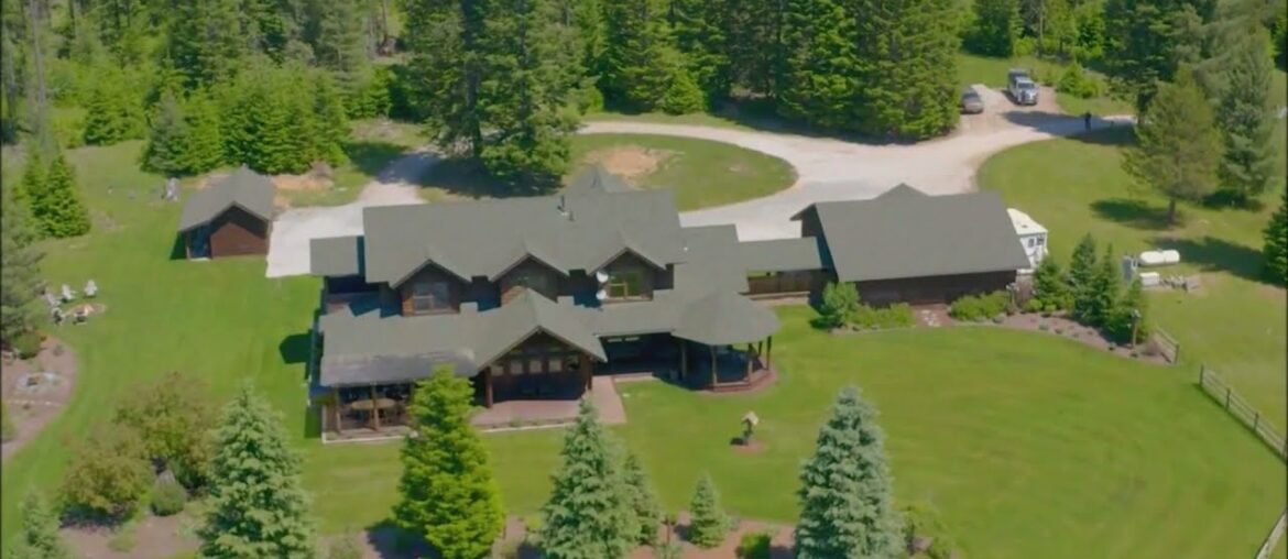 Large home on 107 acres with 10 acre pond and snow creek Large home on 107 acres with 10 acre pond and snow creek