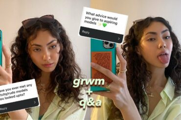 Q&A + GRWM FOR DINNER IN PARIS | Morgan Fernandez