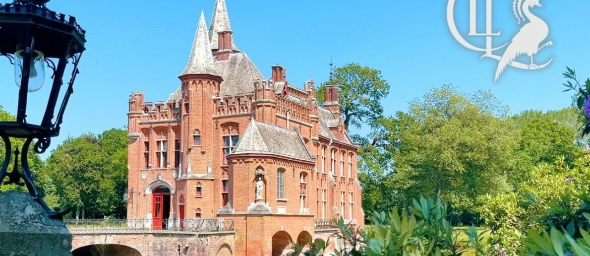 FROM THE GRAND RECEPTION ROOMS TO THE SERVANTS' CELLAR AT CASTLE TEN BERGHE!