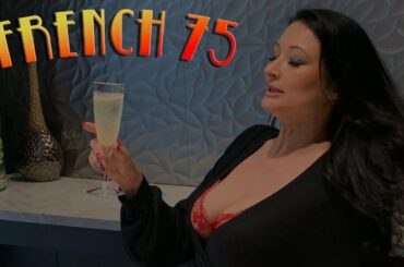Ricochet Cabaret's French 75 by The Busty Bartender