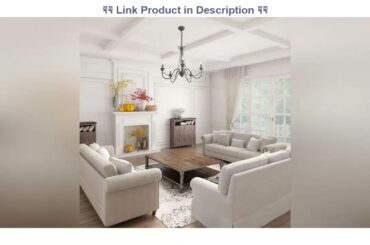 Most Creative Product LOG BARN 5 Lights French Country Shabby Chic Chandelier in Brown Rust Metal F