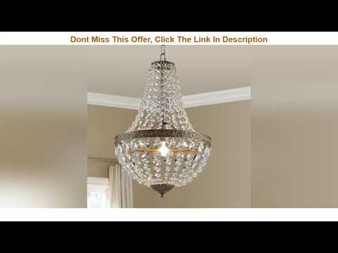 Most Greatest Product Bestier French Empire Antique Silver Finish Farmhouse Crystal Pendant Chandel Most Greatest Product Bestier French Empire Antique Silver Finish Farmhouse Crystal Pendant Chandel