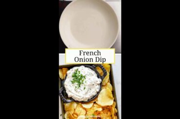 French Onion Dip Recipe #Short