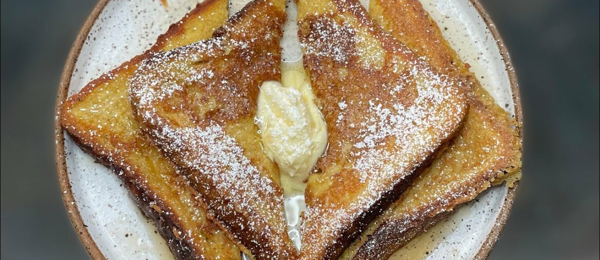 Vegan French toast recipe #frenchtoast #veganrecipes #breakfast