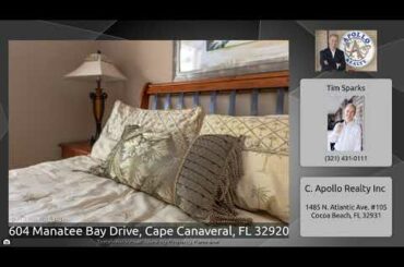 604 Manatee Bay Drive, Cape Canaveral, FL 32920
