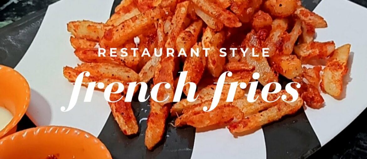 How to make French fries at home/French fries recipe/Street style French fries recipe.