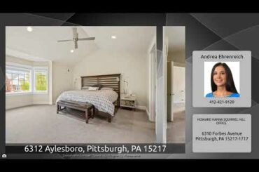 6312 Aylesboro, Pittsburgh, PA 15217