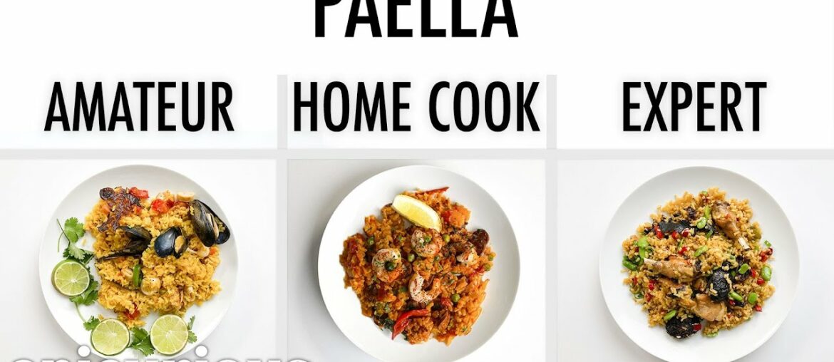 4 Levels of Paella: Amateur to Food Scientist | Epicurious